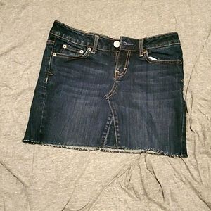 🍒2/$20▪︎Aeopostale Blue Jean Skirt